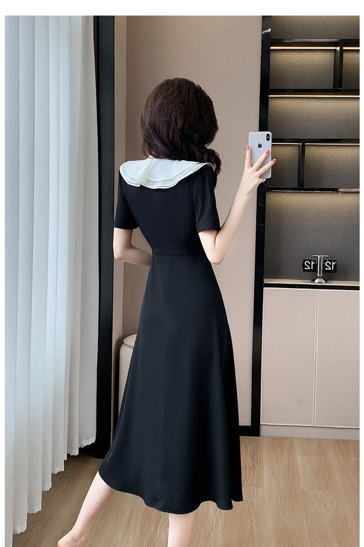 【dress】フリルデートワンピース　M24563