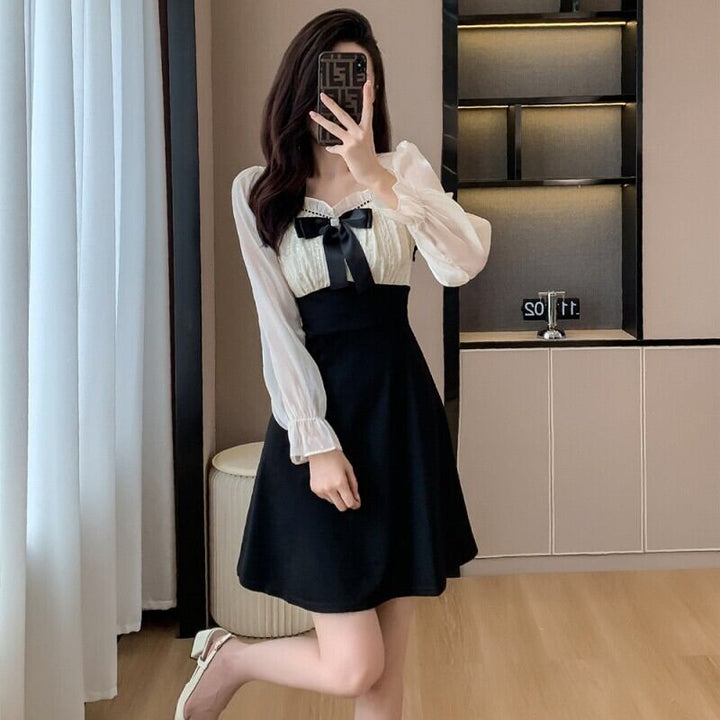 【dress】ドッキングワンピース　M18756