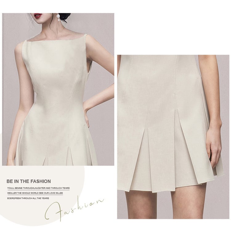 【dress】主役級ノースリーブエレガントデートワンピース　M16749