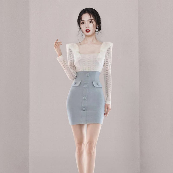 【dress】知的で品の良い♡エレガントデートワンピース　M17609