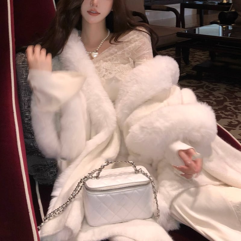 【dress】レース切り替ワンピニットワンピース　M26641