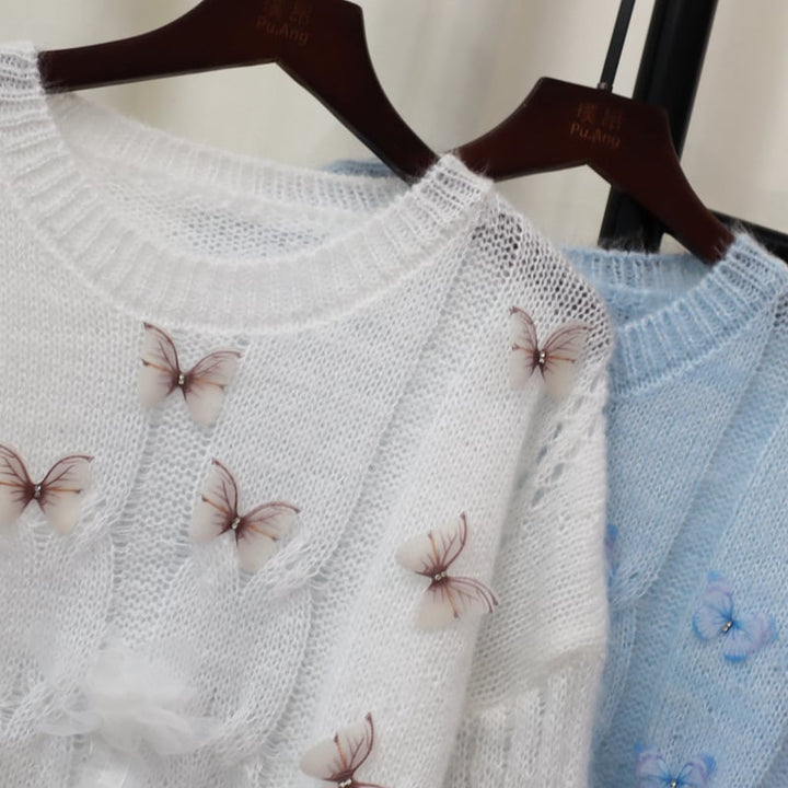 【tops】ニットセーター　M26090