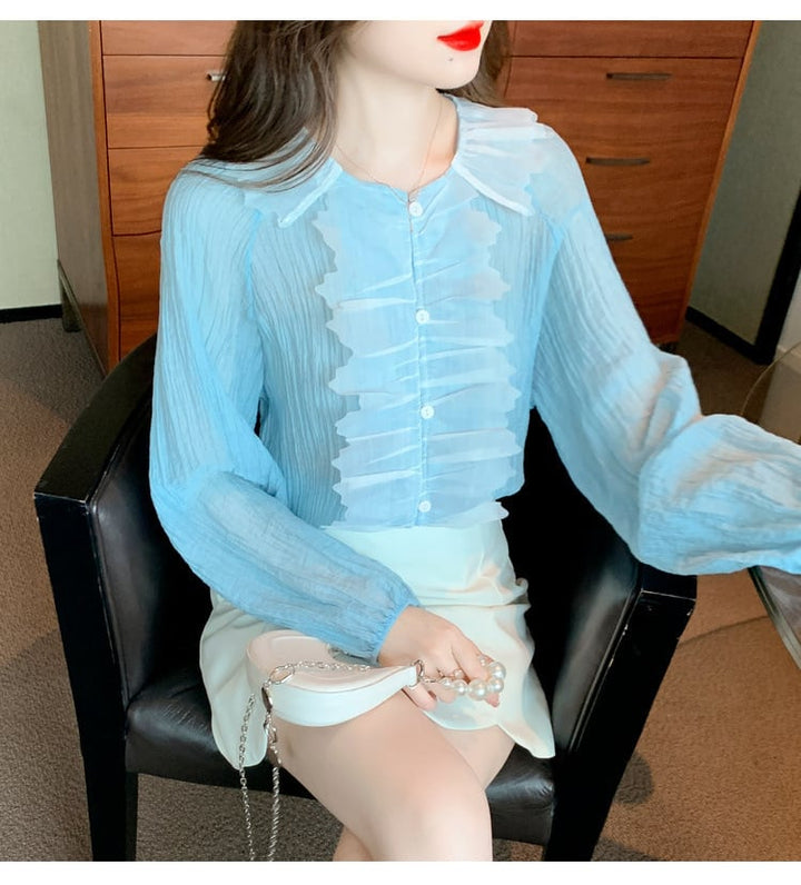 【tops】人気アイテム ! エレガントシャツトップスオシャレ　M17249
