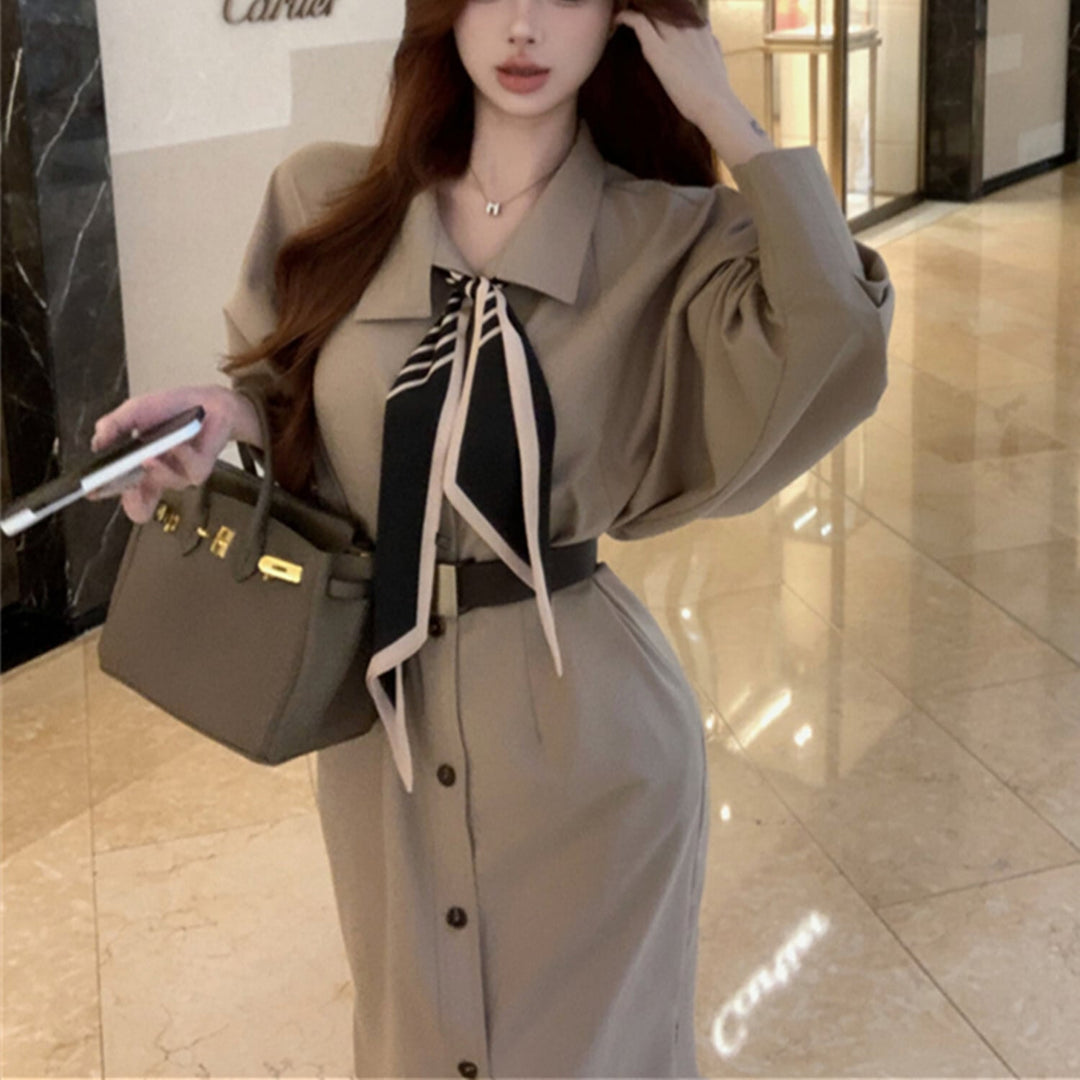 【dress】トレンチワンピース　N2739