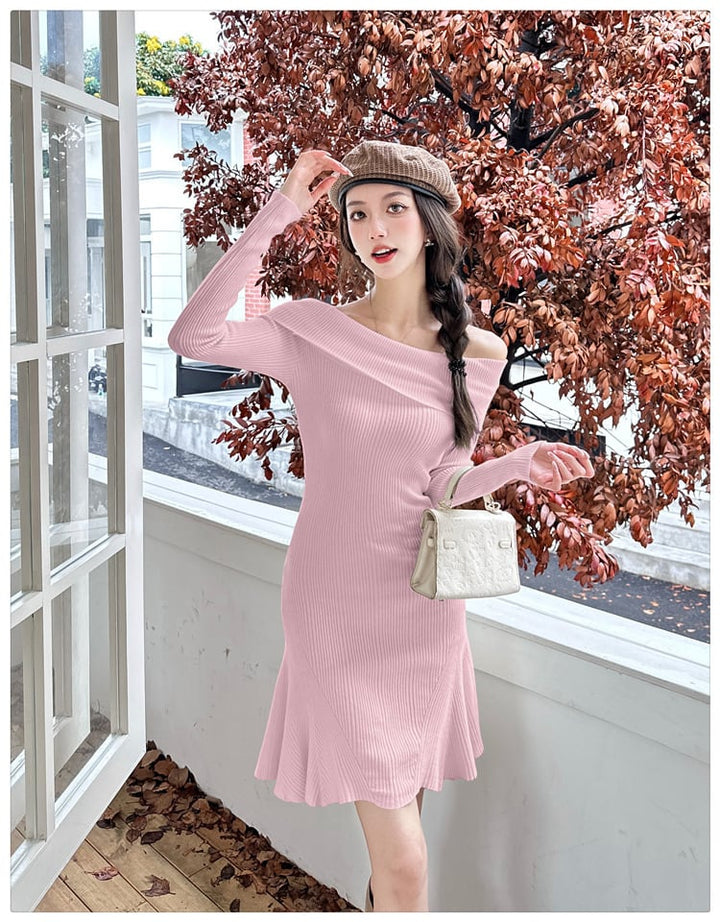 【dress】ニットワンピース　M26035