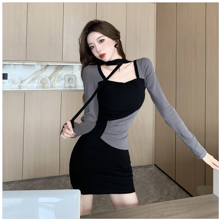 【dress】ドッキングデートワンピース　M17977