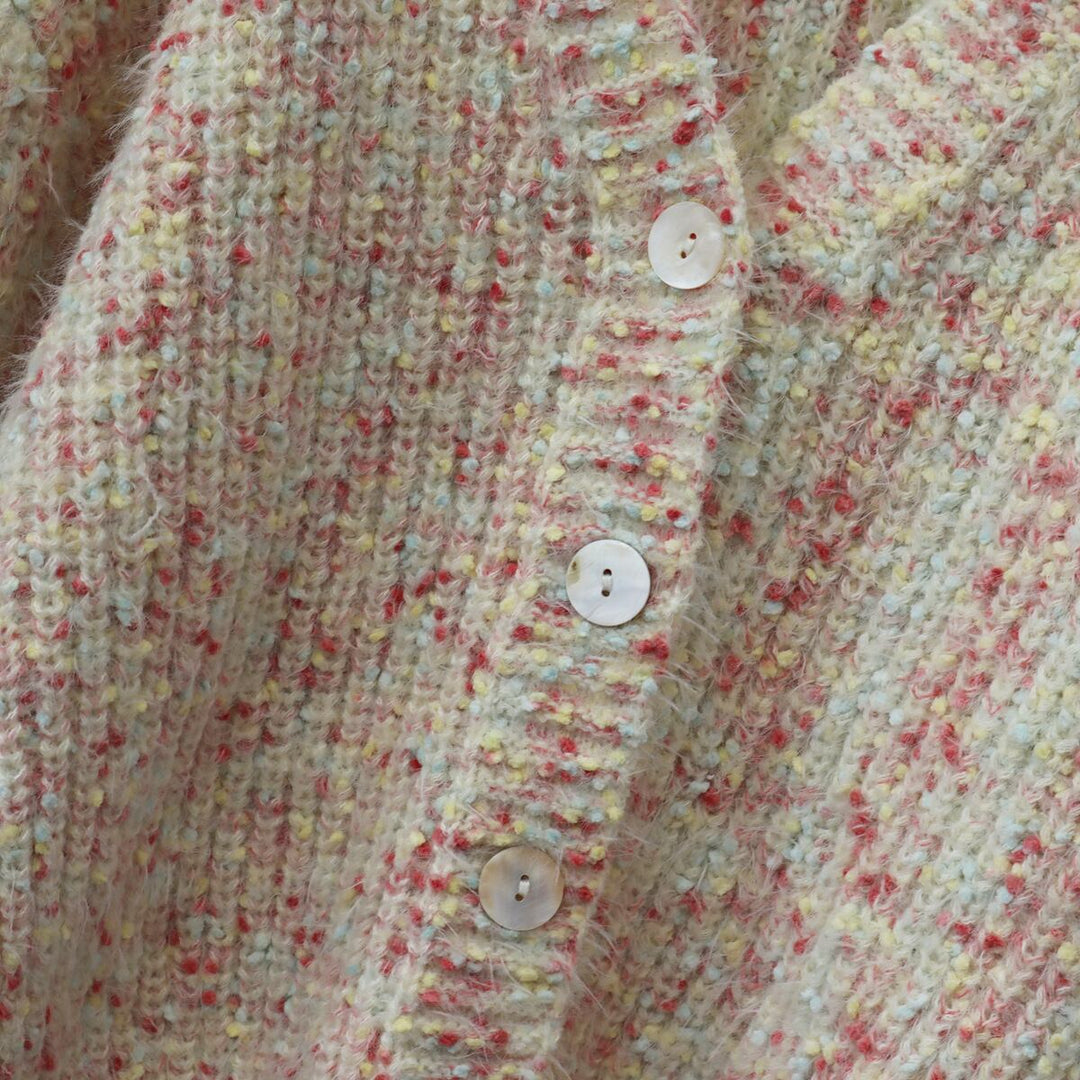 【outer】Vネックニットカーデ　M18541