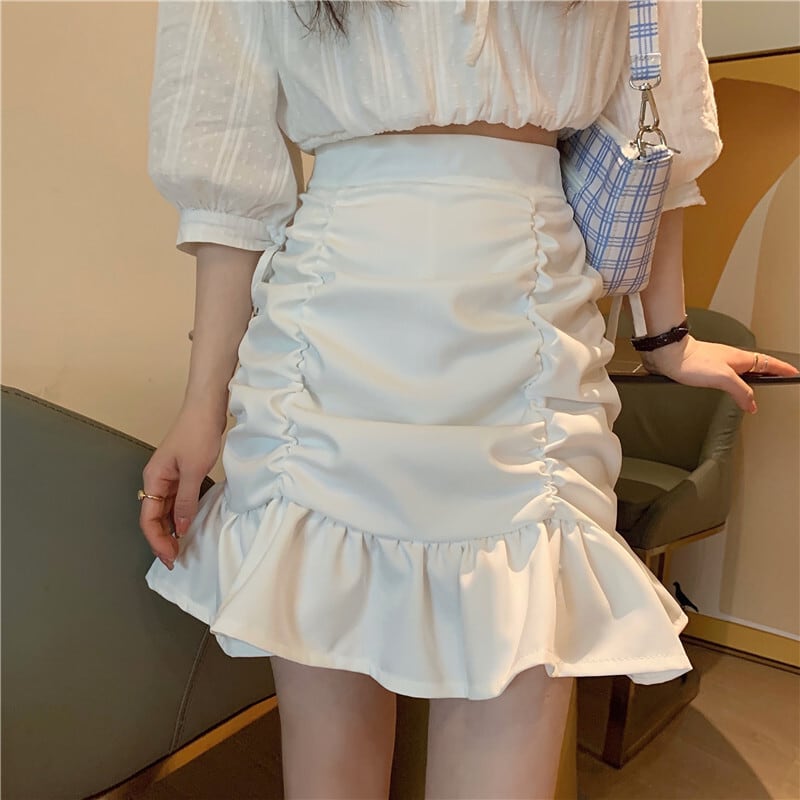 【bottoms】フリルスカート　M24467
