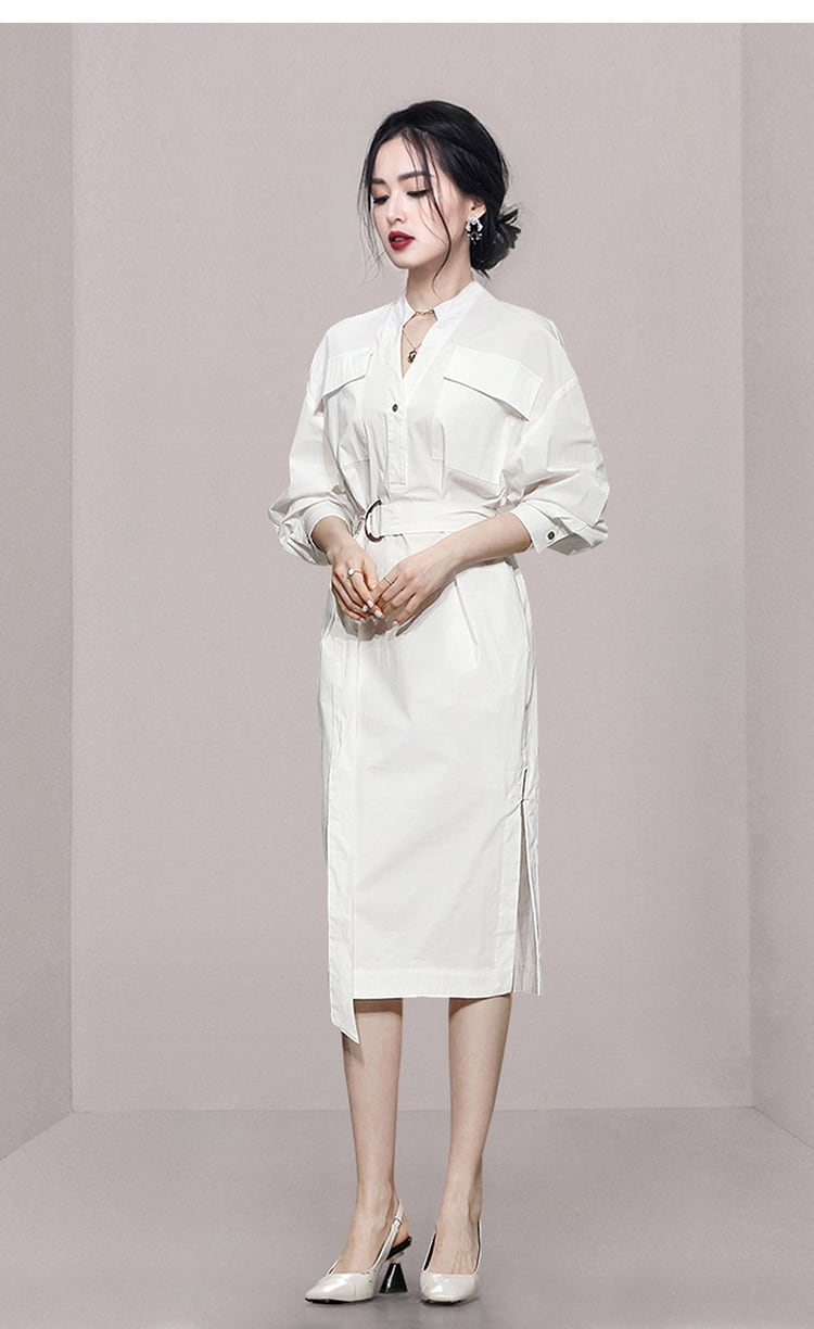 【dress】高級感 chicファッションデートワンピース　M17321