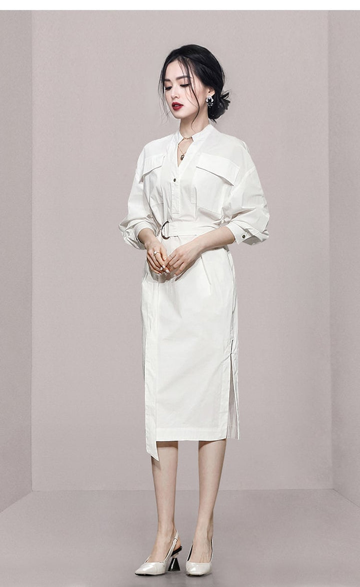 【dress】高級感 chicファッションデートワンピース　M17321