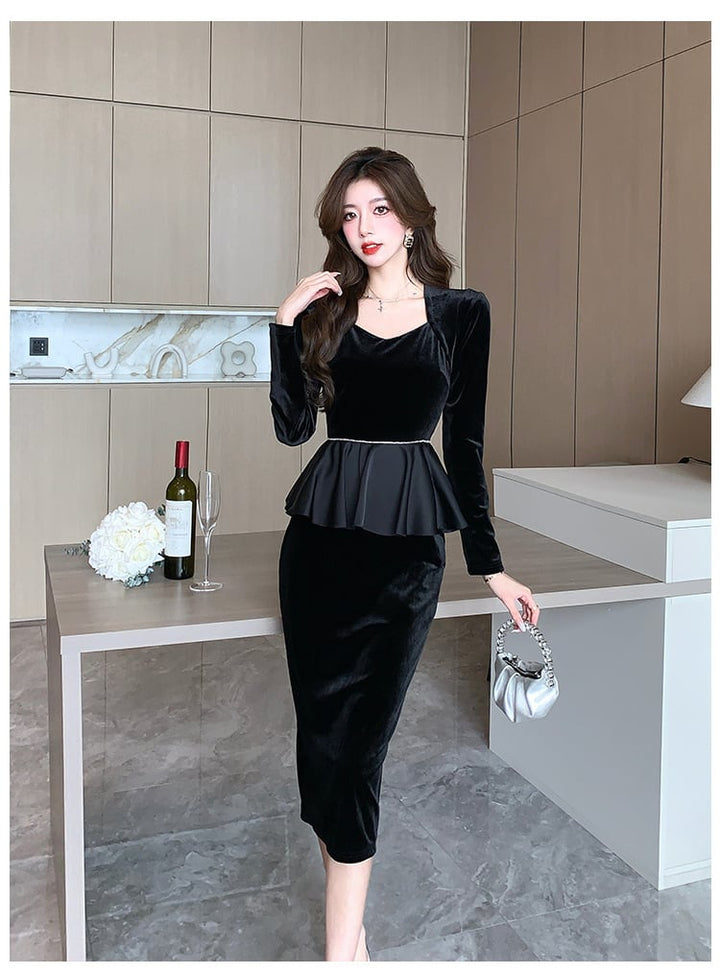 【dress】ドッキングデートワンピース　M18299
