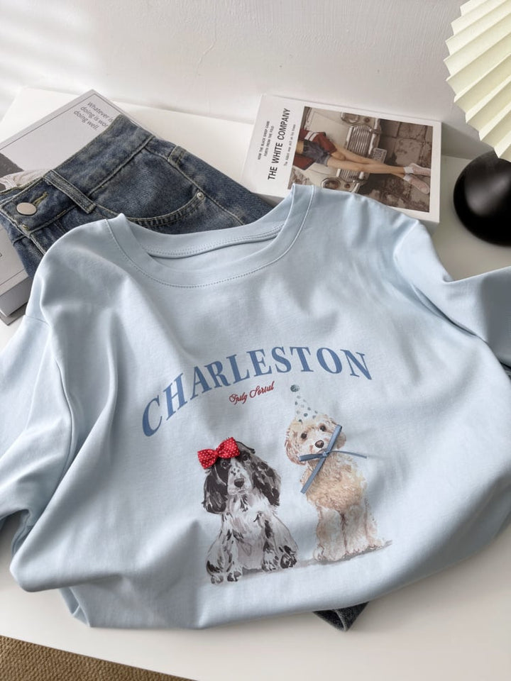 【tops】カートゥーンTシャツ　M29929