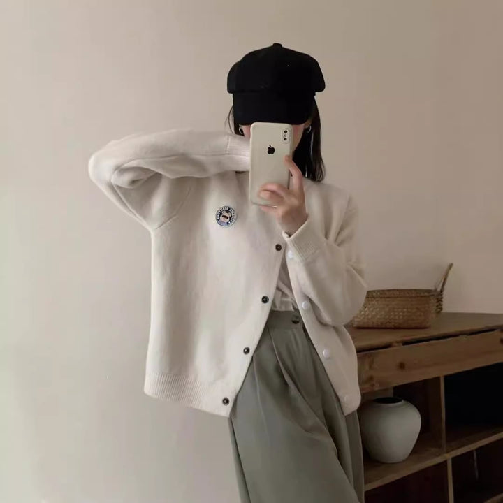 【outer】ニットカーデ　M25686