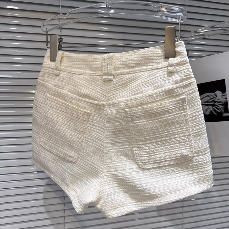 【bottoms】2色展開ショートパンツ Q7448