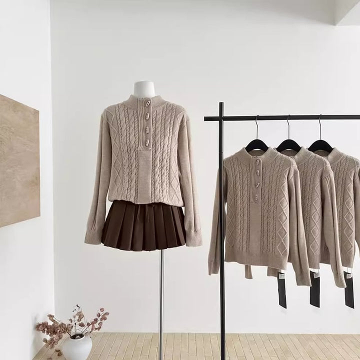 【tops】ニットトップス Q7398