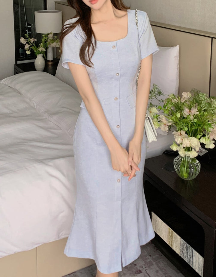 【dress】マーメイドワンピース　M24722