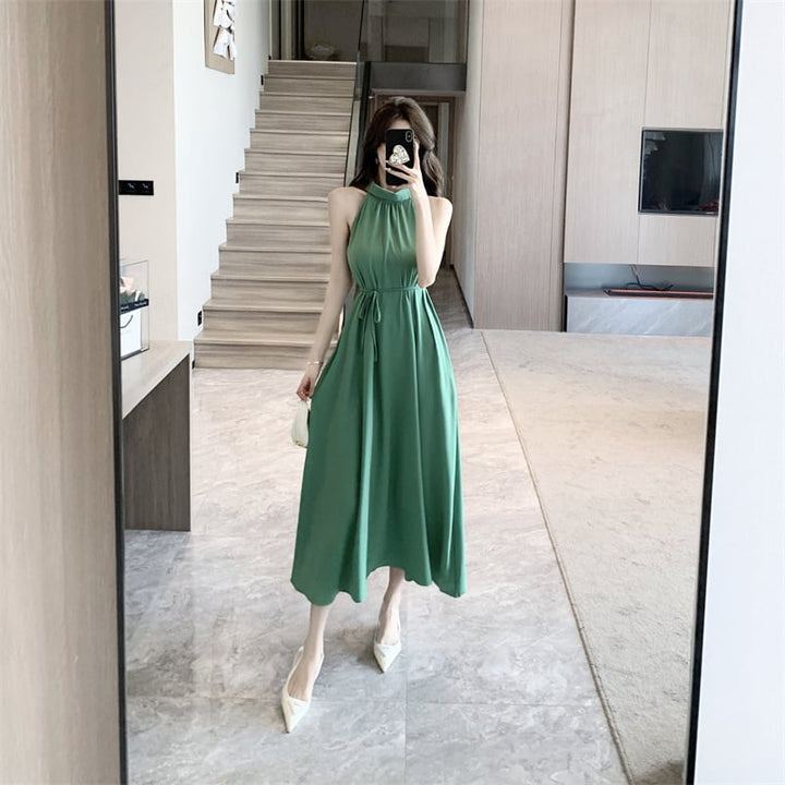 【dress】おしゃれ大人気ノースリーブデートワンピース　M17072