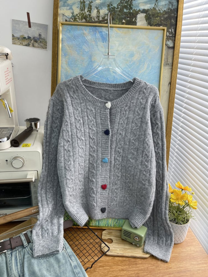 【outer】ニットカーデ　M26473