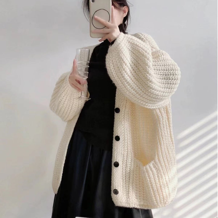【outer】ニットカーデ　M26689