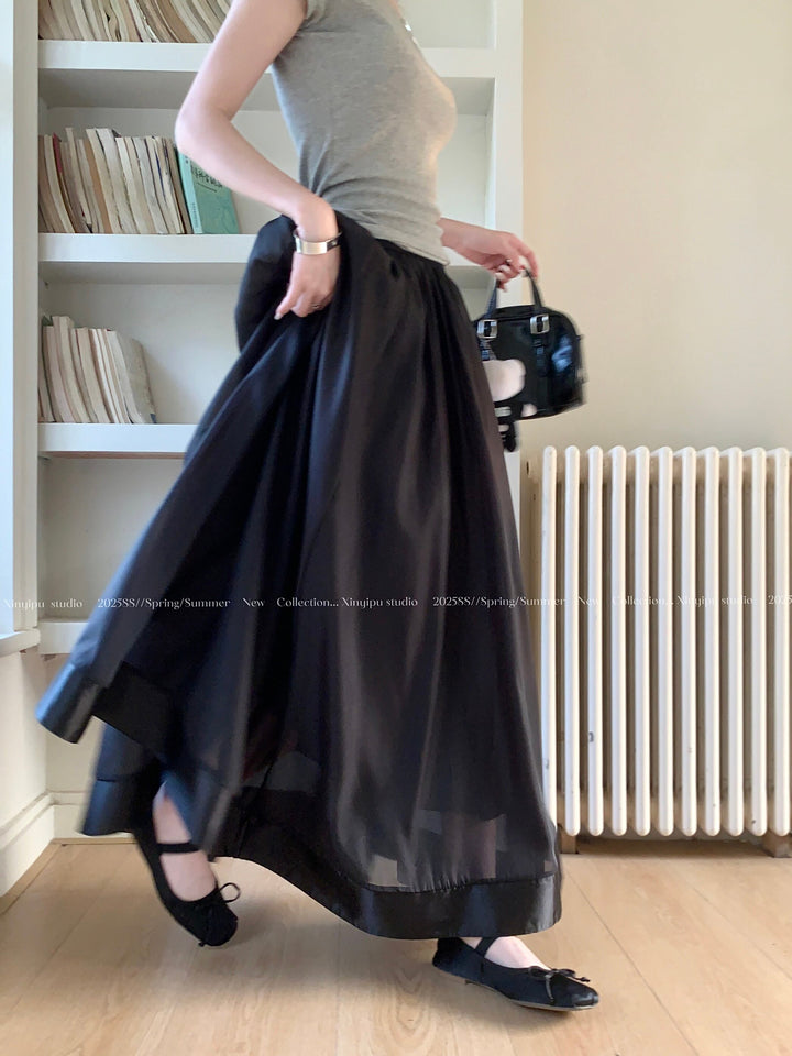 【bottoms】レイヤードドッキングスカート　M29761