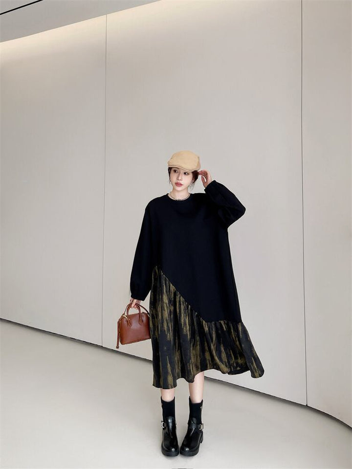 【dress】ドッキングカジュアルワンピース　M28931