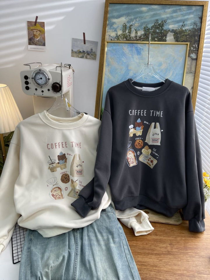 【tops】プリントプルオーバー　M26574