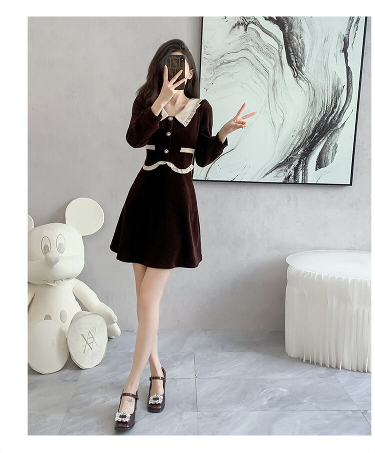 【dress】ドッキングワンピース　M18604