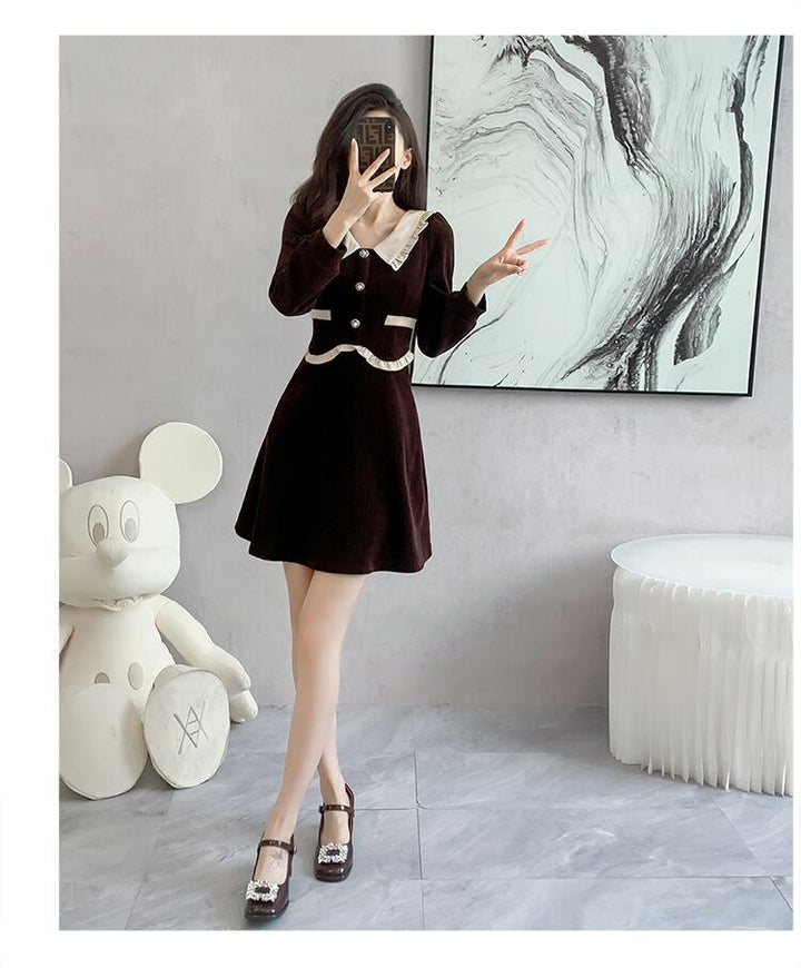【dress】ドッキングワンピース　M18604