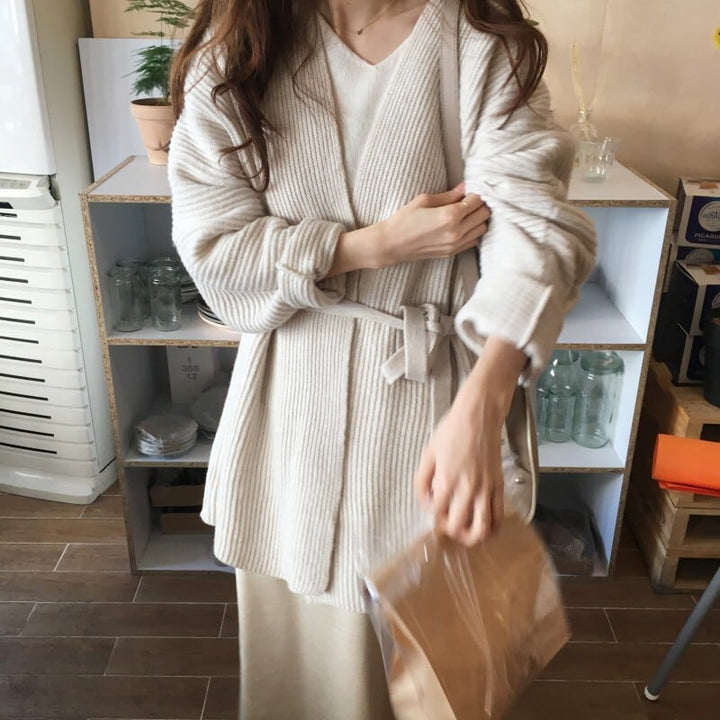 【outer】ニットカーデ　M27099