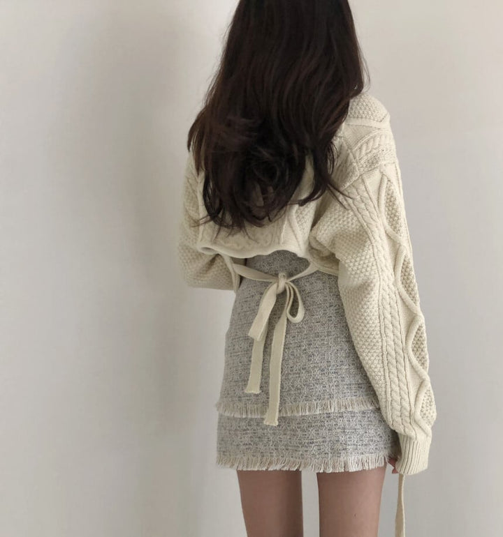 【tops】ニットセーター　M25602