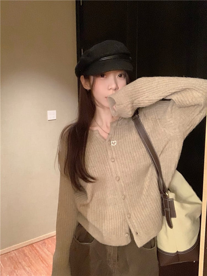 【outer】ニットカーデ　M28828