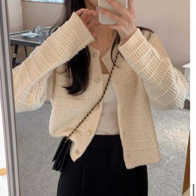 【outer】ニットカーデ　M26041