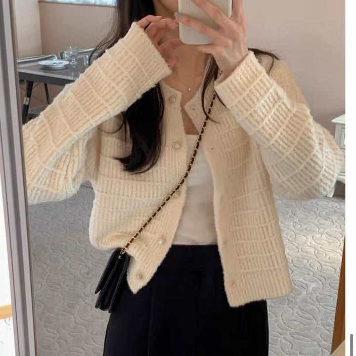 【outer】ニットカーデ　M26041