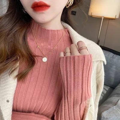 【tops】ニットトップス　M26442