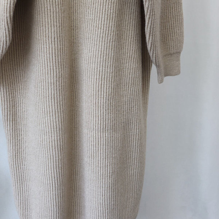 【outer】ロング丈ニットカーデ　M18347