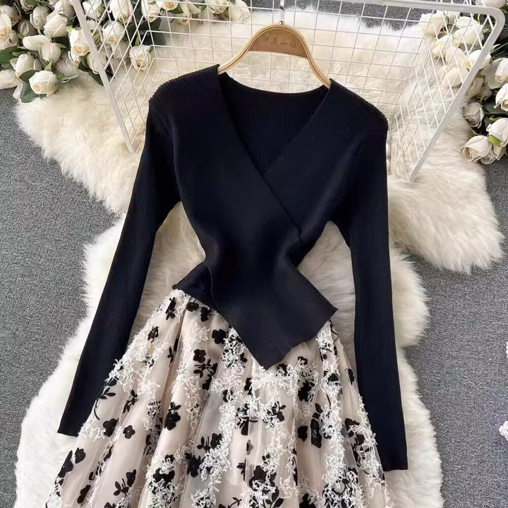 【dress】ドッキングデートワンピース　M18790