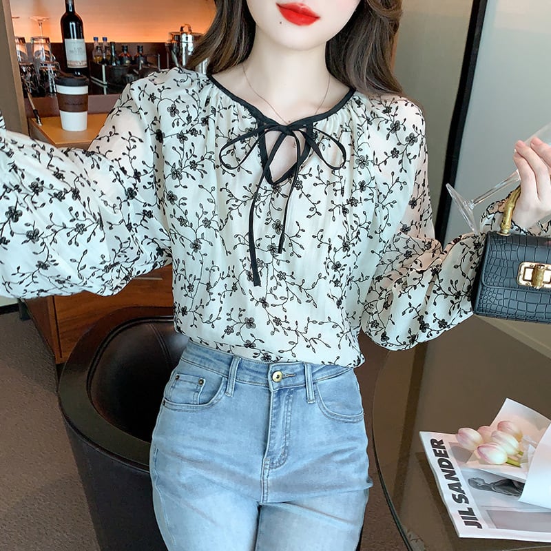 【tops】早い者勝ちエレガントシャツトップス大活躍　M17243