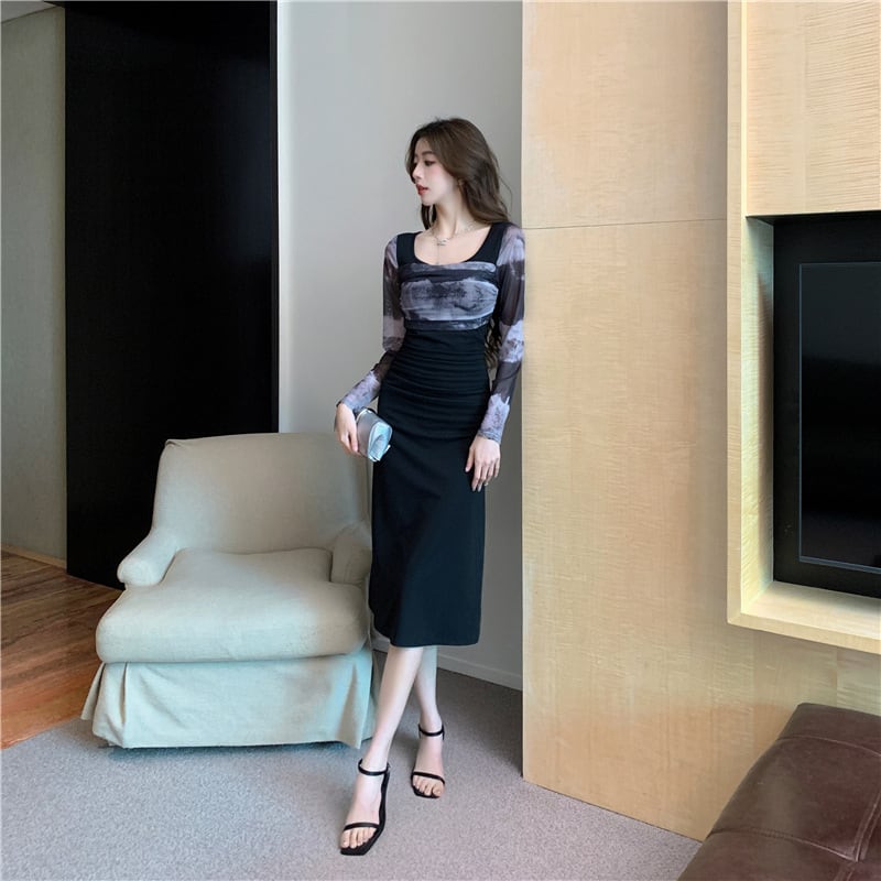 【dress】チュールワンピース　M20982