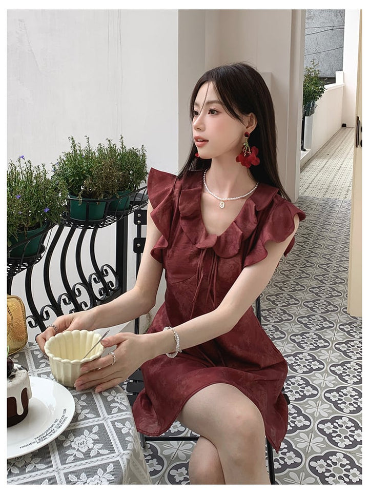 【dress】フリルワンピース　M24718