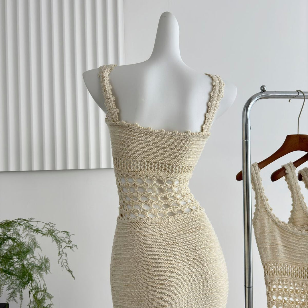 【dress】ニットキャミワンピース　M24429