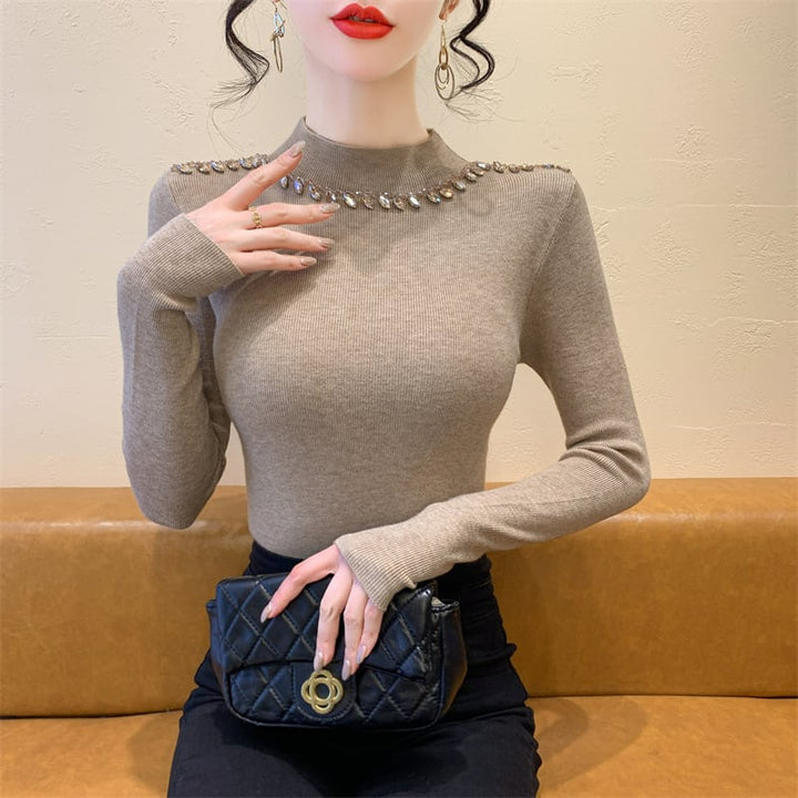 【tops】不規則 イレギュラーニットトップス　M27627
