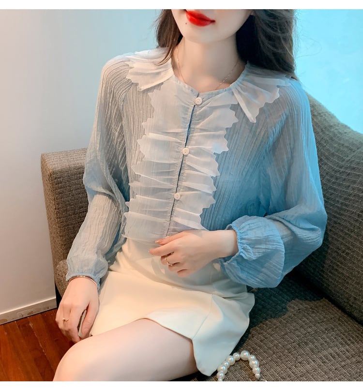 【tops】人気アイテム ! エレガントシャツトップスオシャレ　M17249