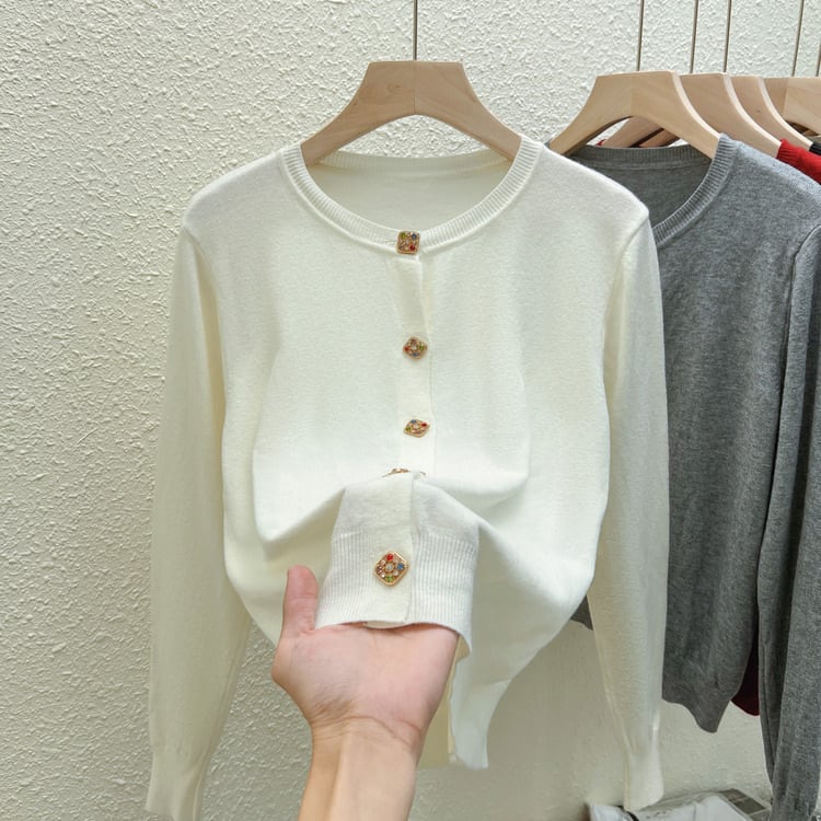 【outer】ニットカーデ　M26512