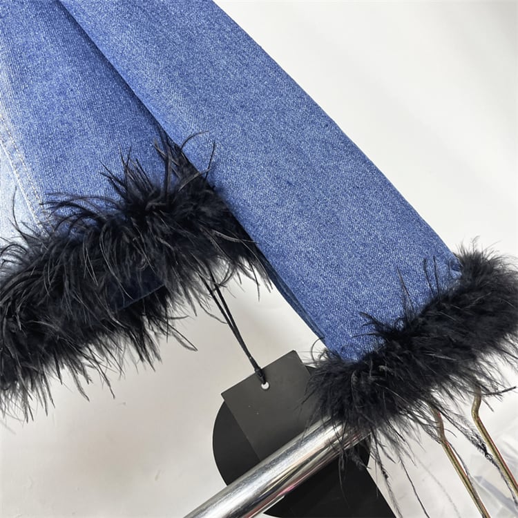 【outer】フェザーデニムジャケット　M18124