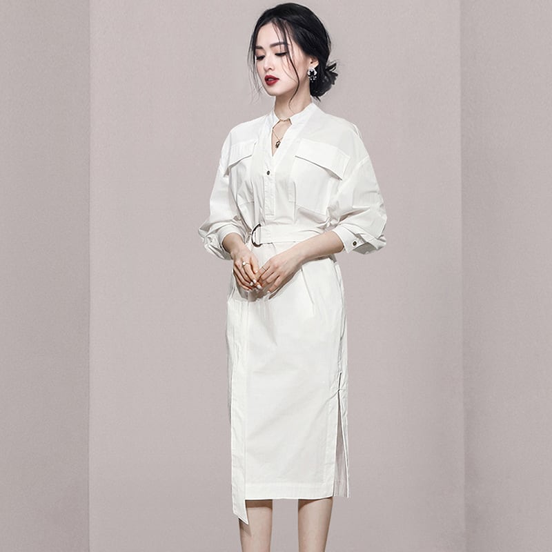【dress】高級感 chicファッションデートワンピース　M17321