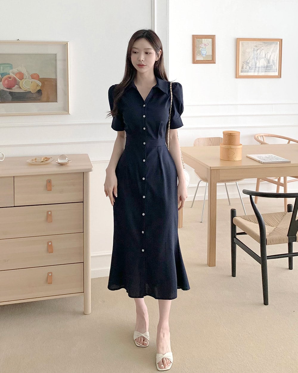 【dress】シャツワンピース　M24721