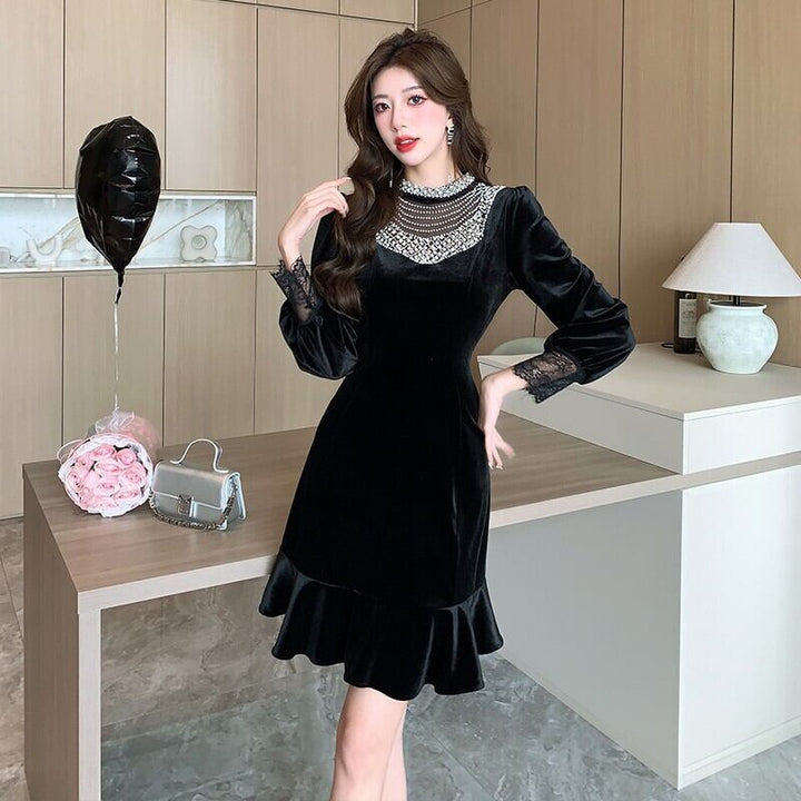 【dress】デートワンピース　M18900