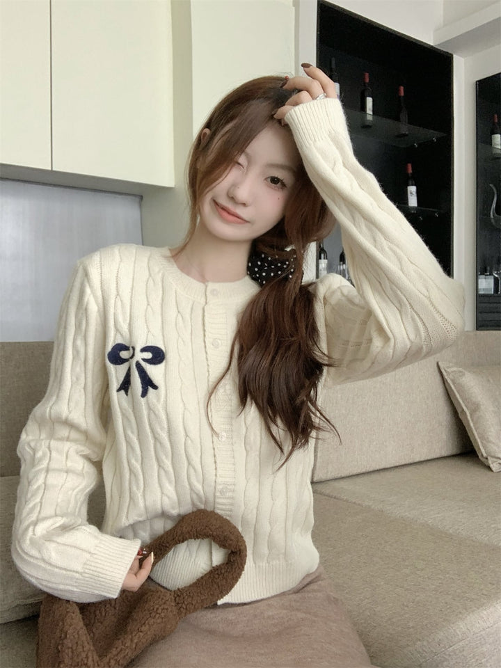 【outer】ニットカーデ　M26922