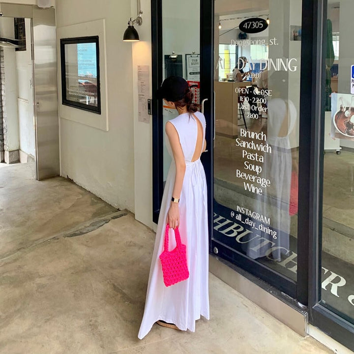 【dress】ノースリーブワンピース　M24737