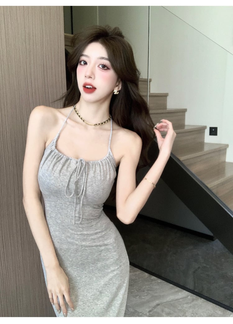 【dress】大人らしい ファッションキャミワンピース　M16936